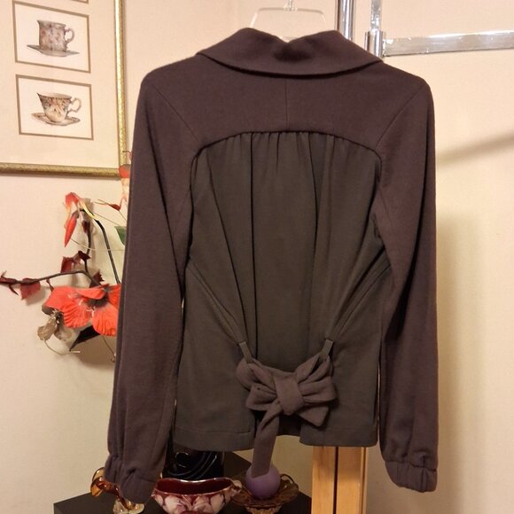 NWT Stills Women’s Brown Blazer Jacket Chic Lightweight Fall Winter Size 36 - Picture 14 of 14